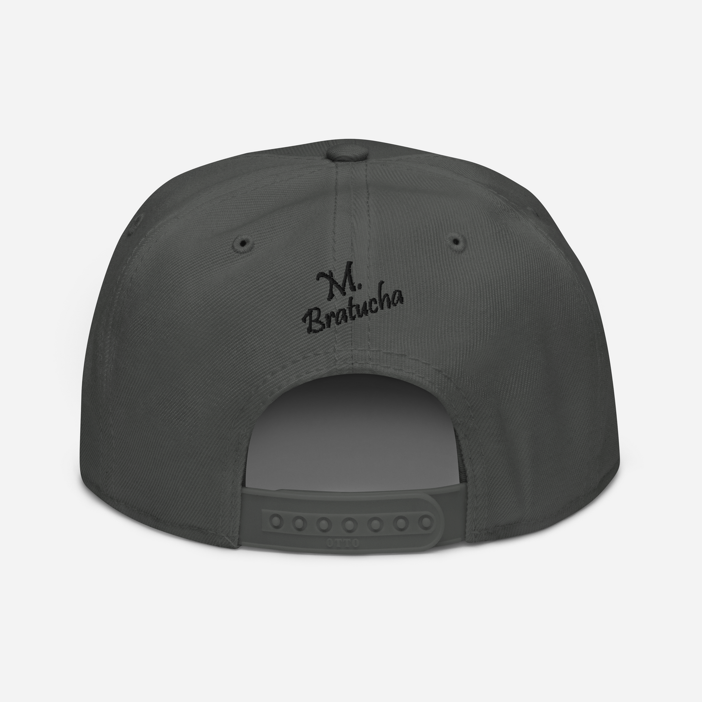 Cap Bratina charcoal gray - black