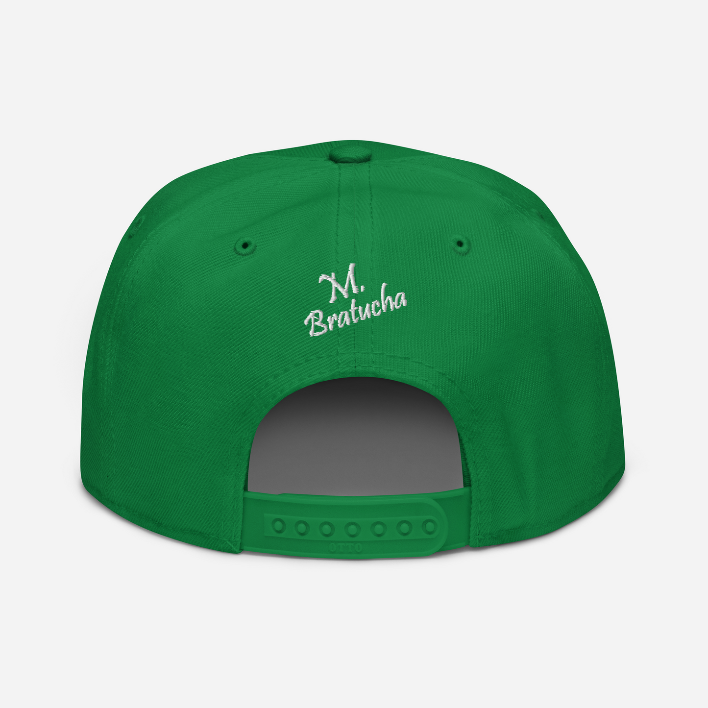 Cap Bratina kelly green - white