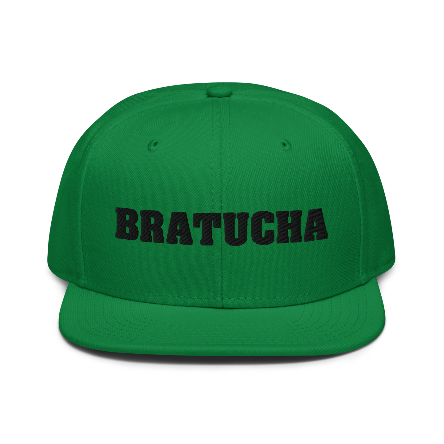 Cap Bratucha kelly green - black