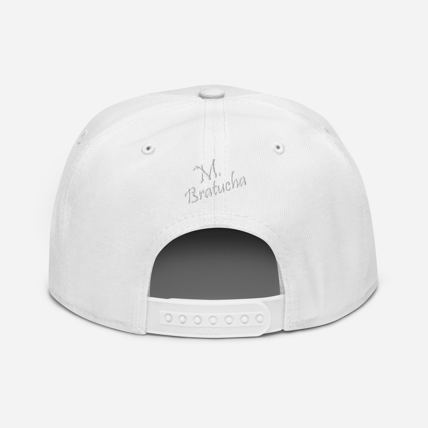 Cap Bratina white - white