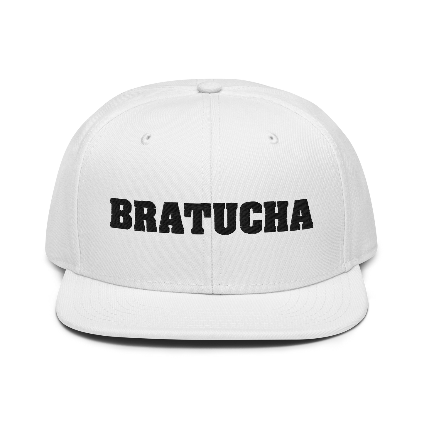 Cap Bratucha white - black