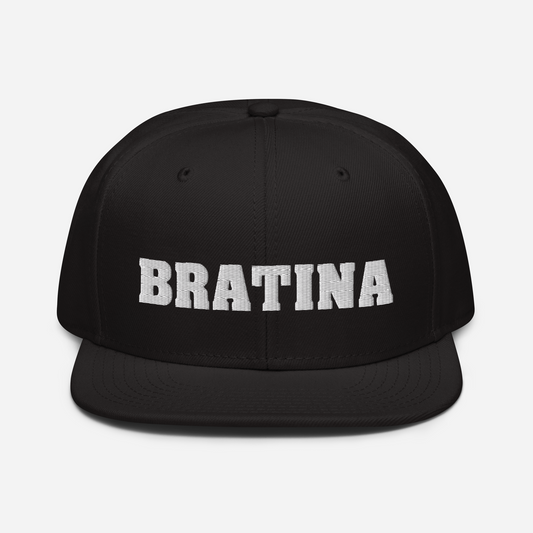 Cap Bratina black - white