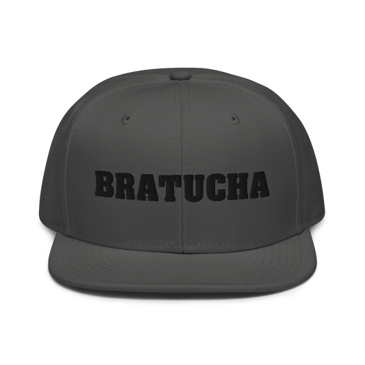 Cap Bratucha charcoal gray - black