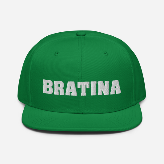 Cap Bratina kelly green - white