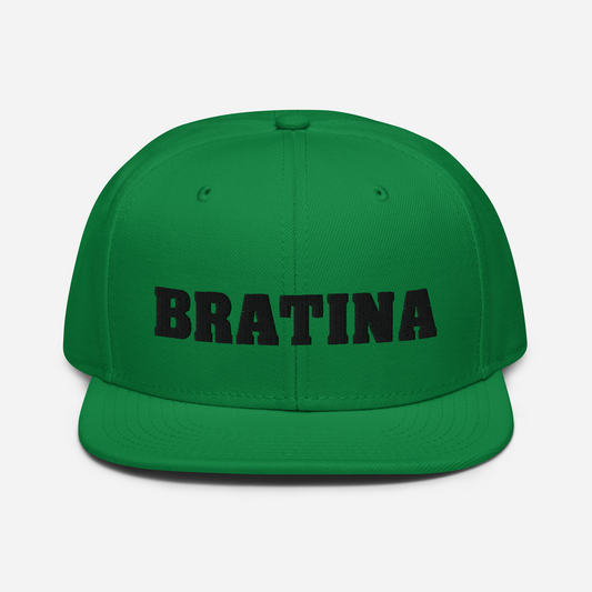 Cap Bratina kelly green - black