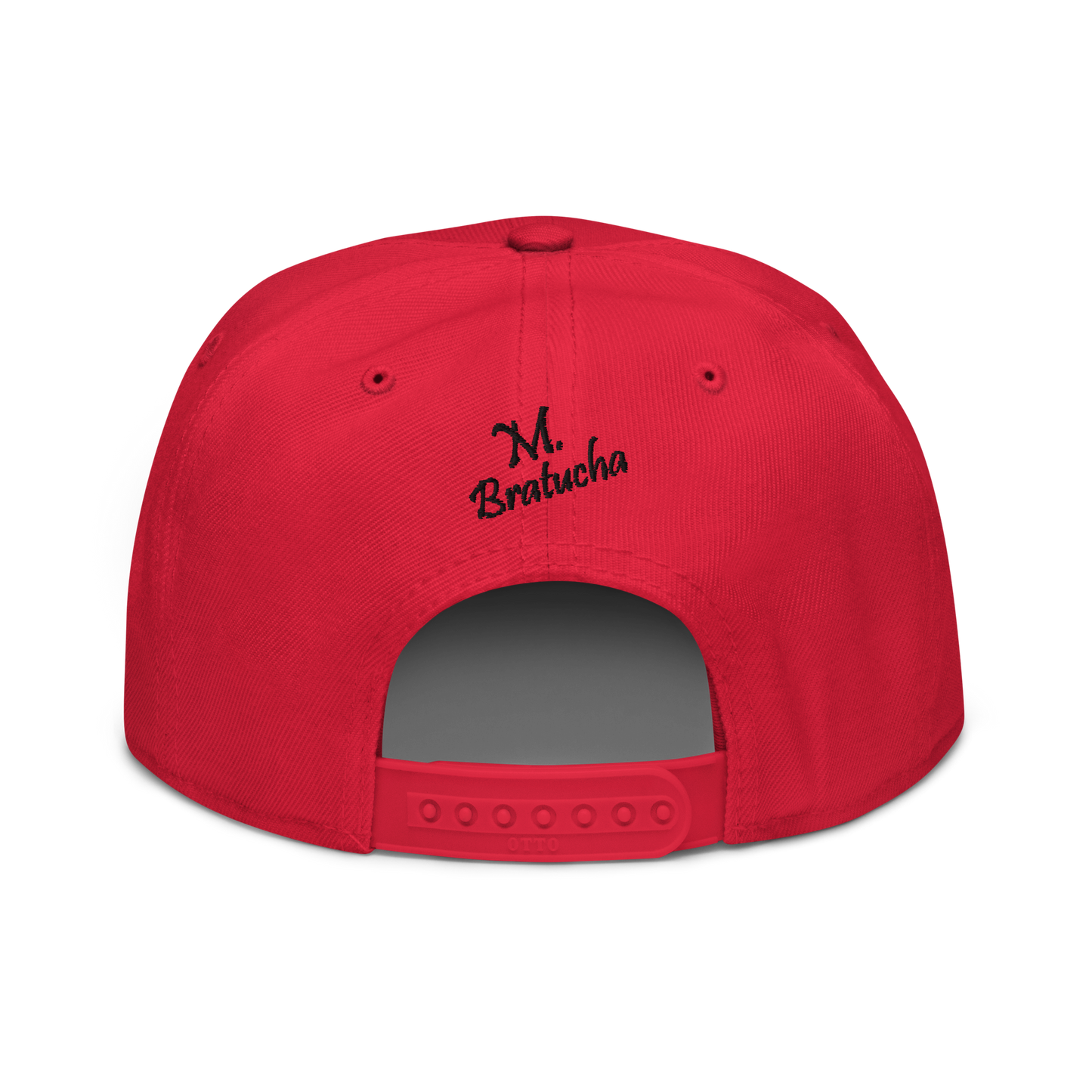 Cap Bratucha red - black