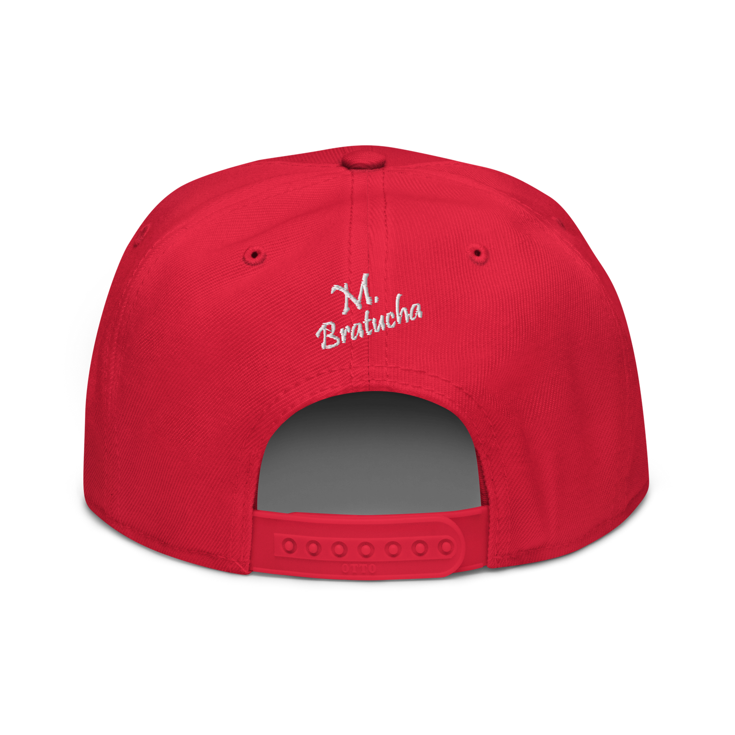 Cap Bratucha red - white