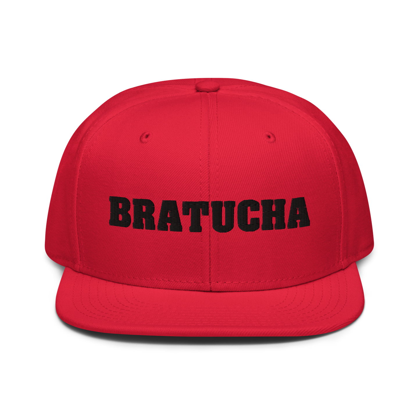 Cap Bratucha red - black