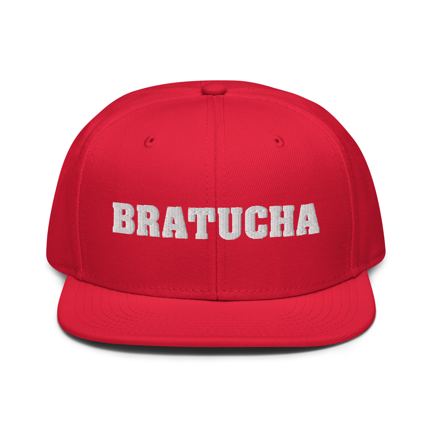 Cap Bratucha red - white