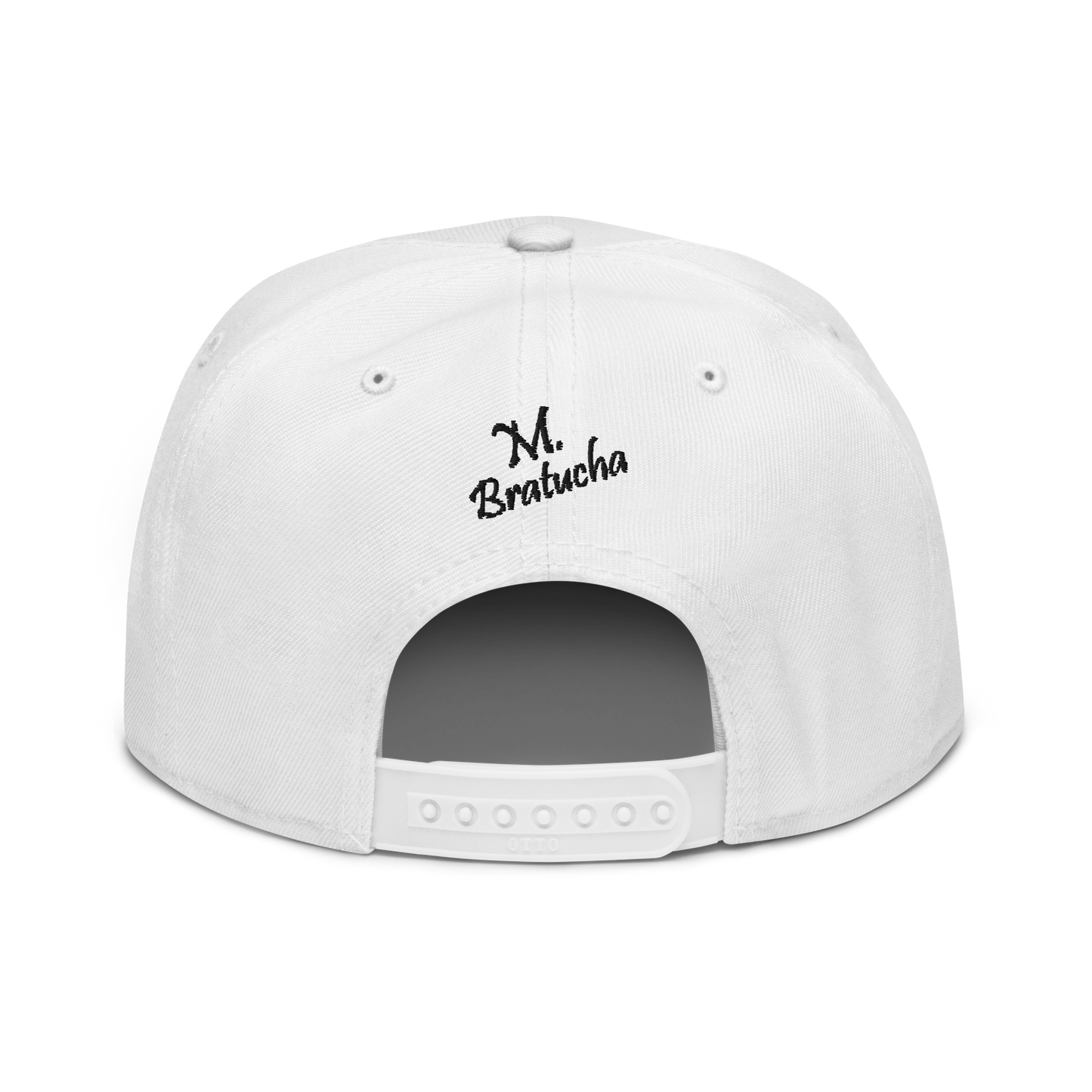 Cap Bratucha white - black